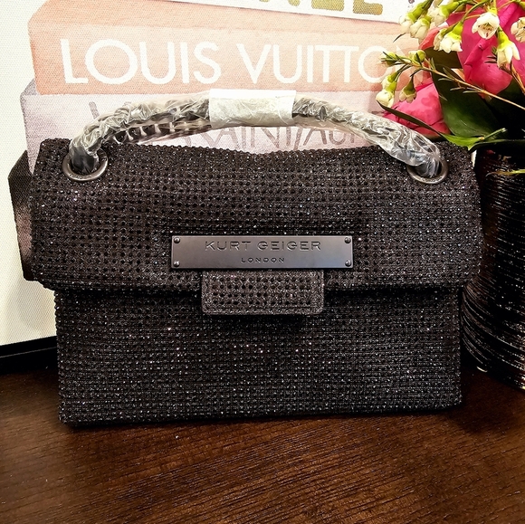 Kurt Geiger Brixton shoulder bag Black - Picture 1 of 10